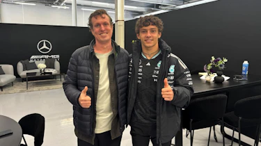 James Taylor and Kimi Antonelli