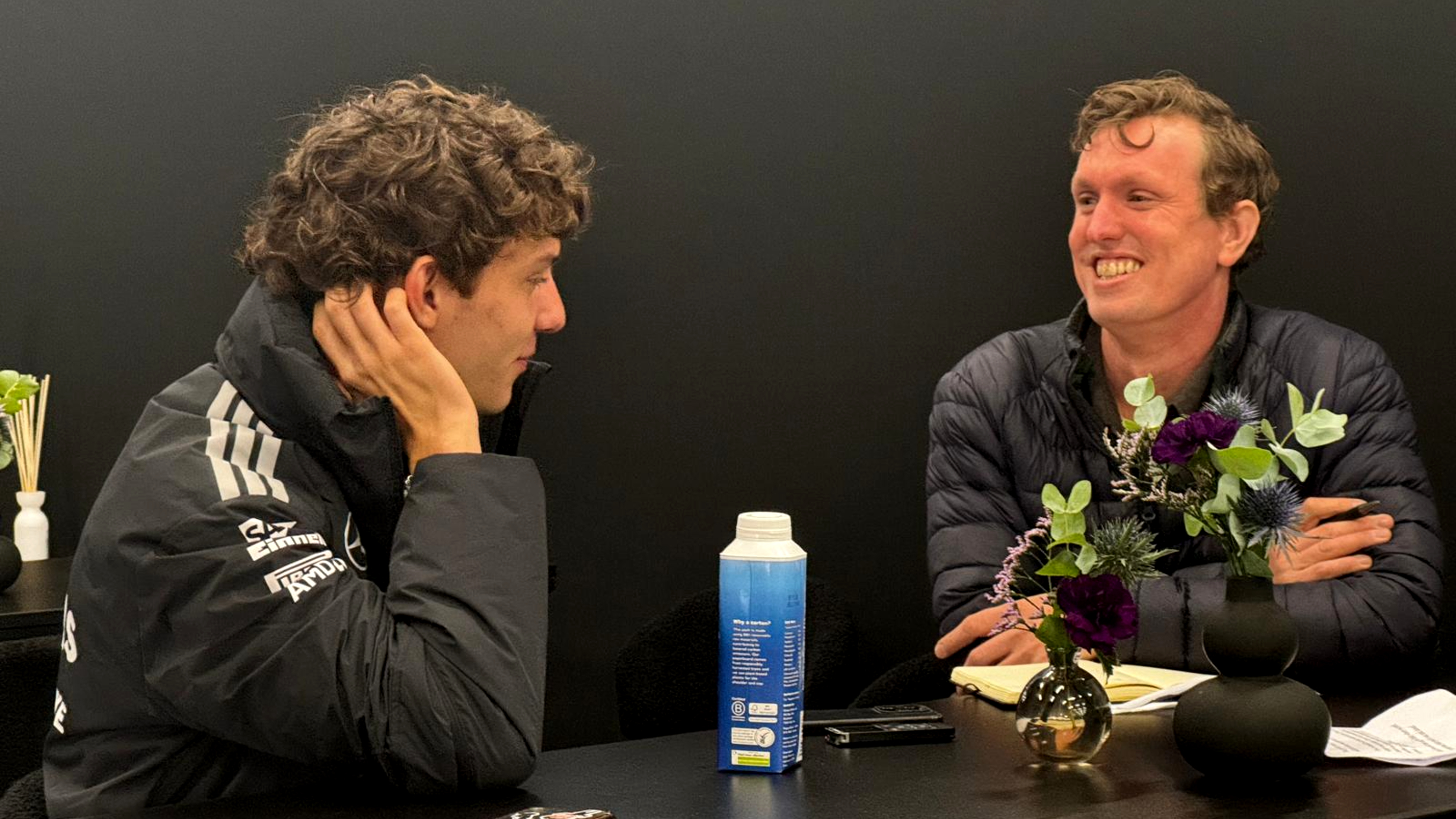 James Taylor and Kimi Antonelli