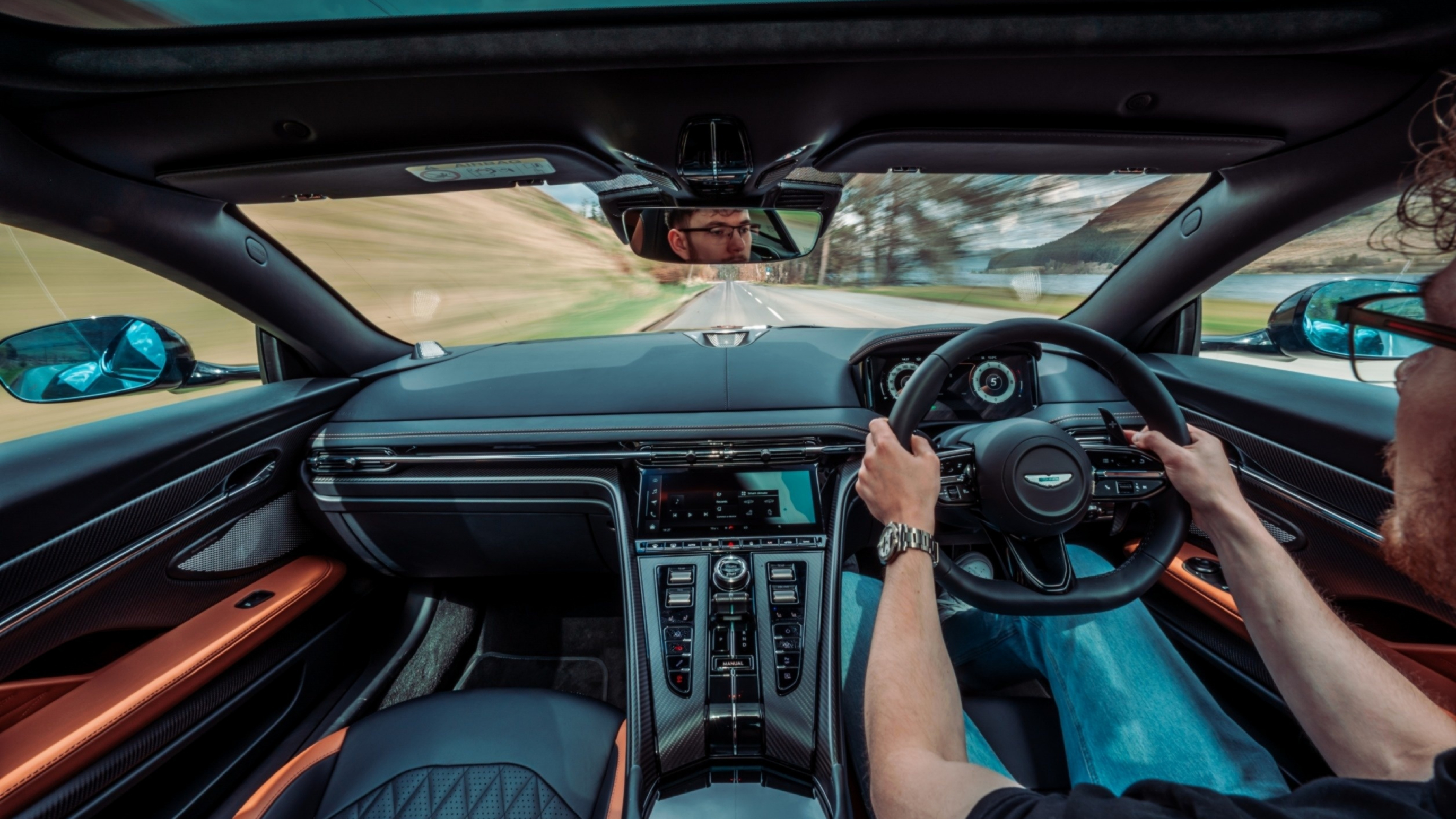 Aston Martin DB12 interior
