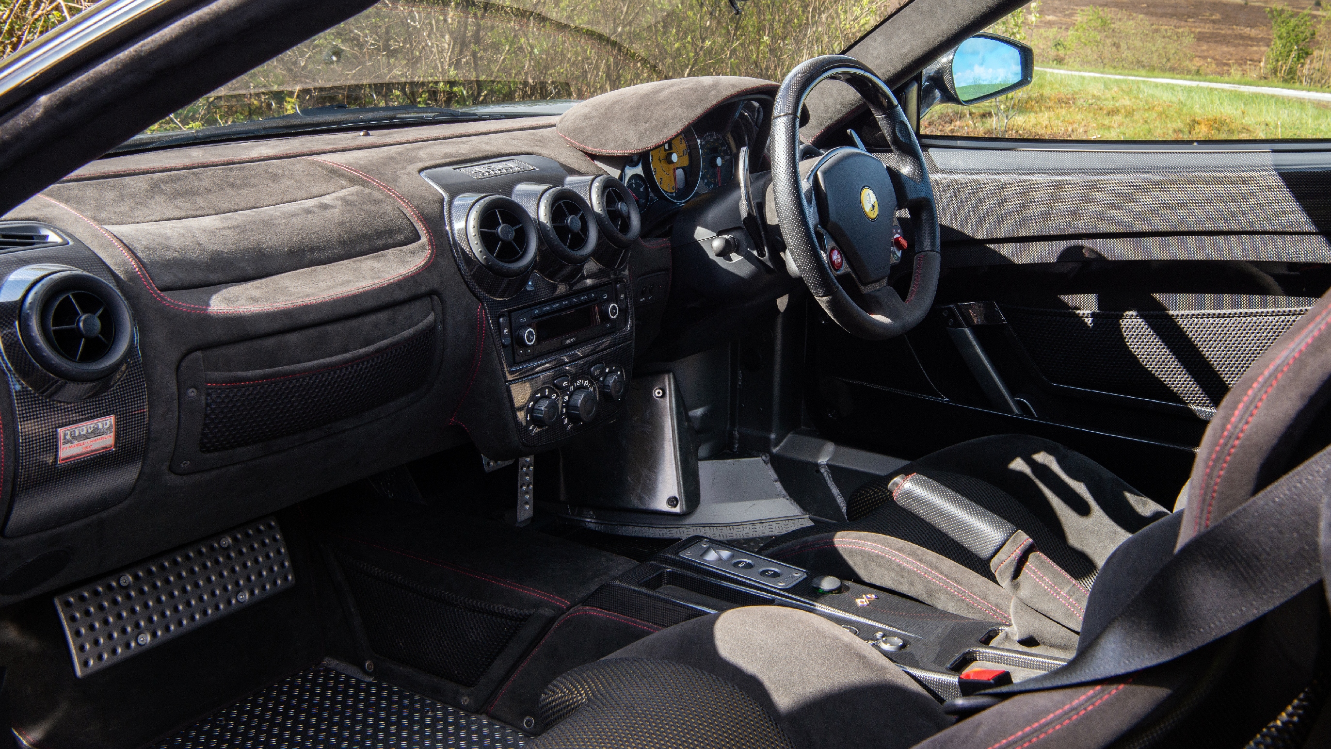 Ferrari F430 Scuderia interior