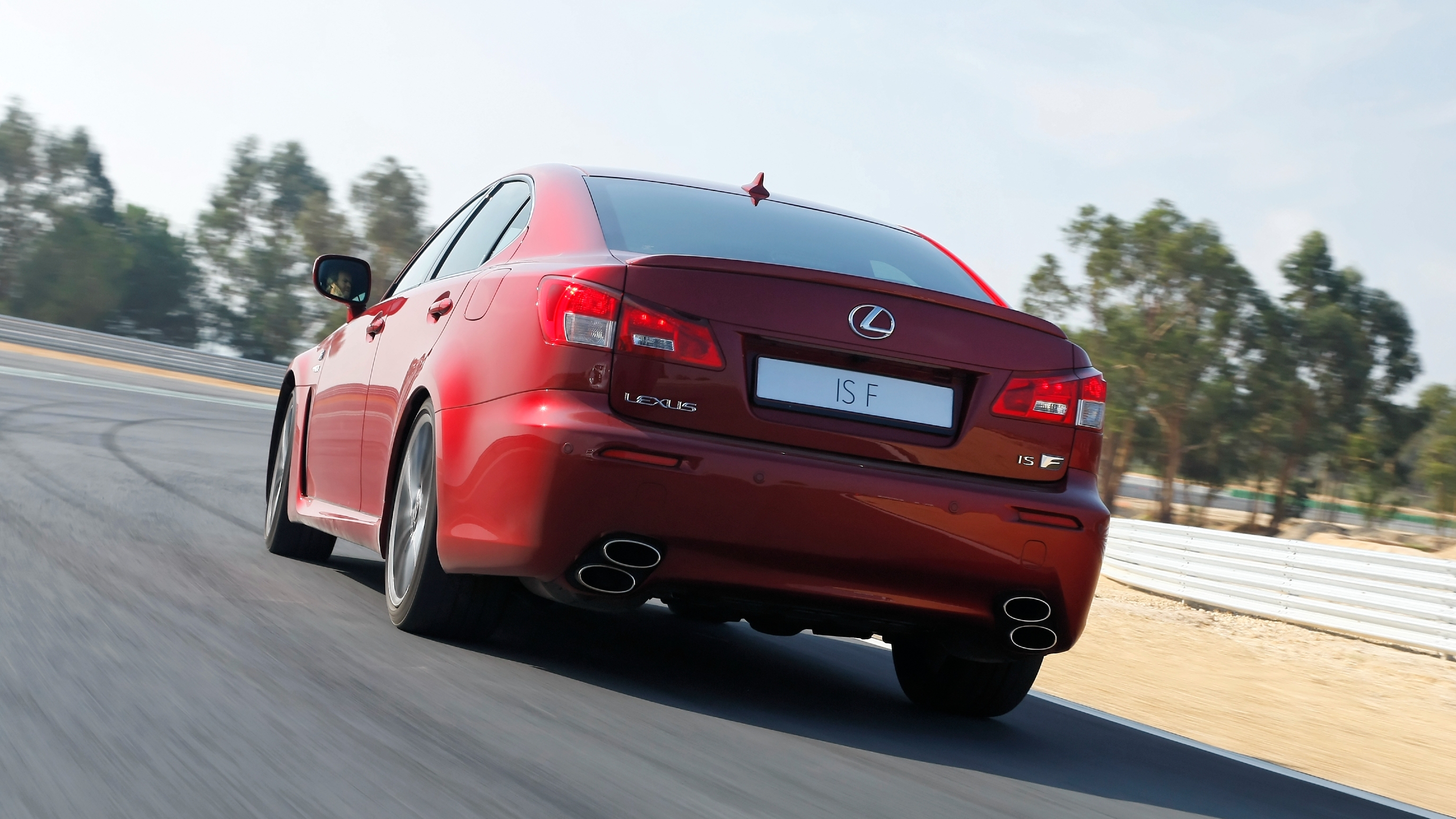 Lexus IS F – rear