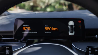 Polestar 5 driver's display