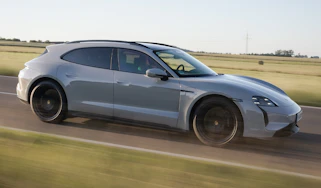 Porsche Taycan E-Shift front