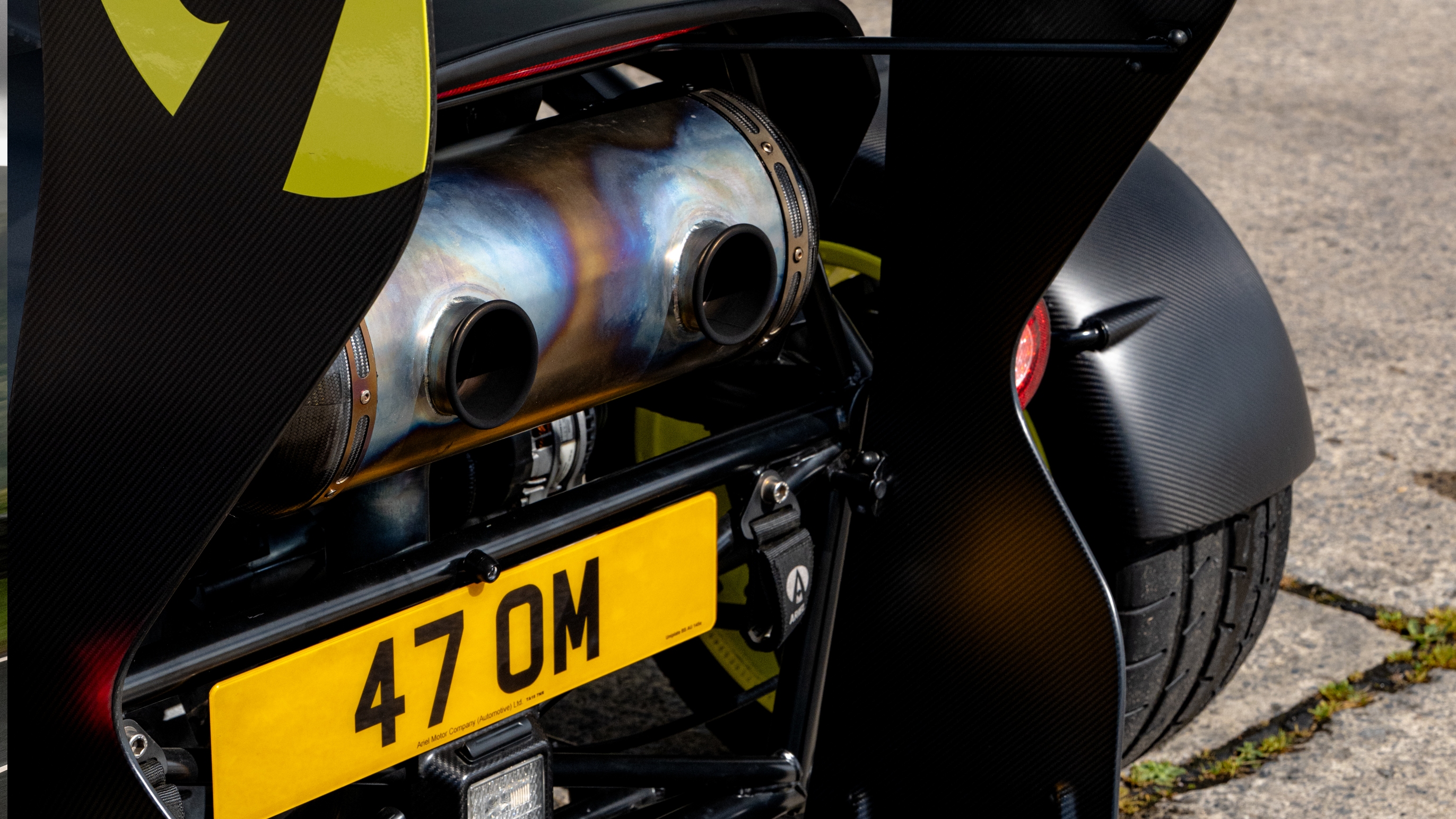 Ariel Atom 4RR exhaust
