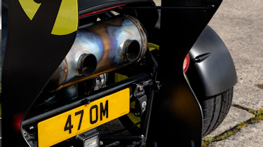 Ariel Atom 4RR exhaust