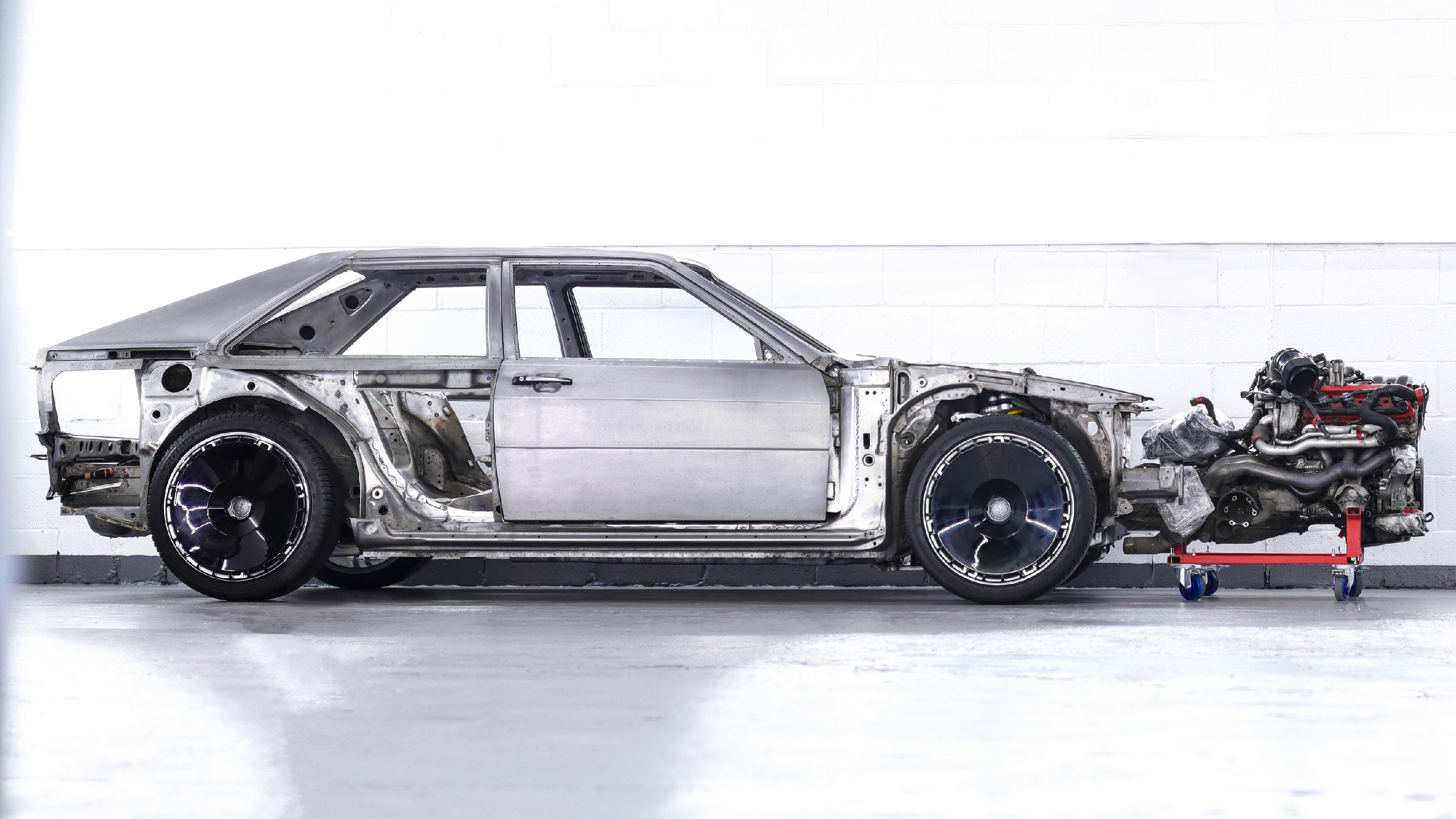Audacious IV Audi Quattro restomod  side