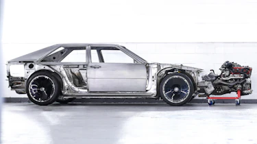 Audacious IV Audi Quattro restomod side