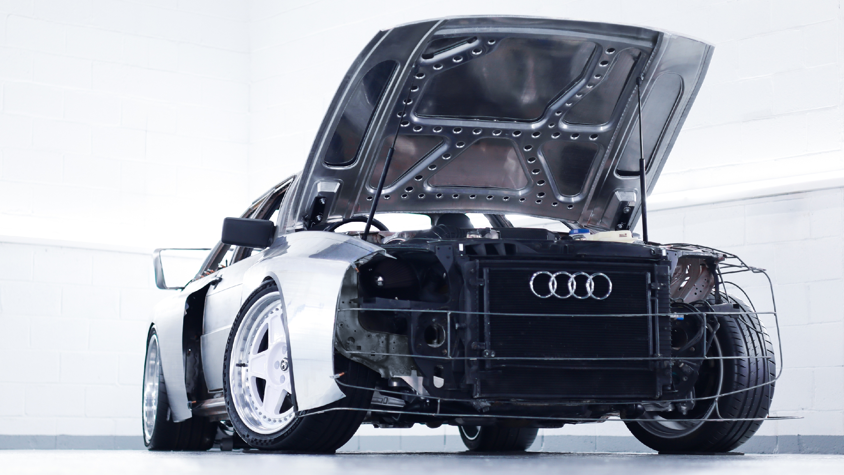 Audacious IV Audi Quattro restomod  front