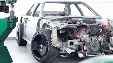 Audacious IV Audi Quattro restomod front engine