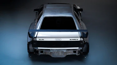 Audacious IV Audi Quattro restomod rear render