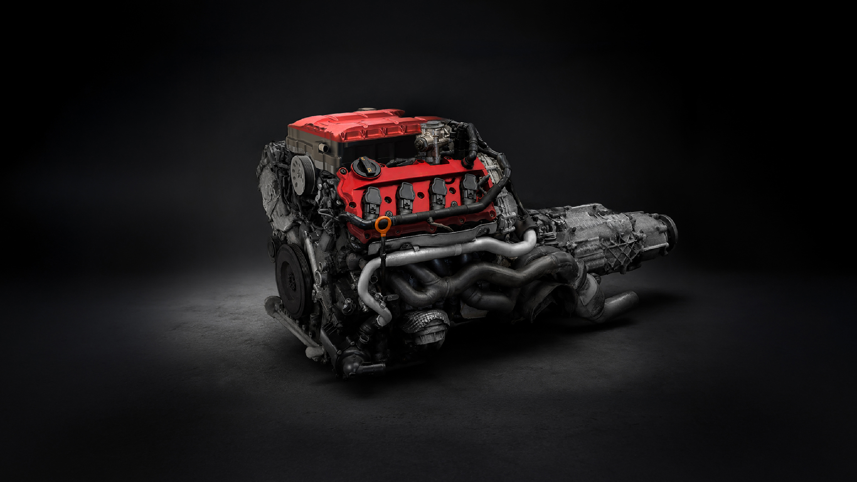 Audacious IV Audi Quattro restomod engine