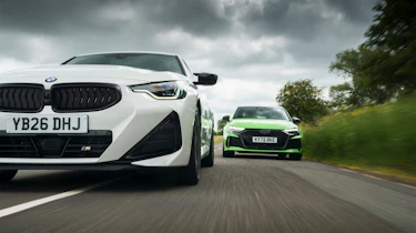 Audi RS3 and BMW M240