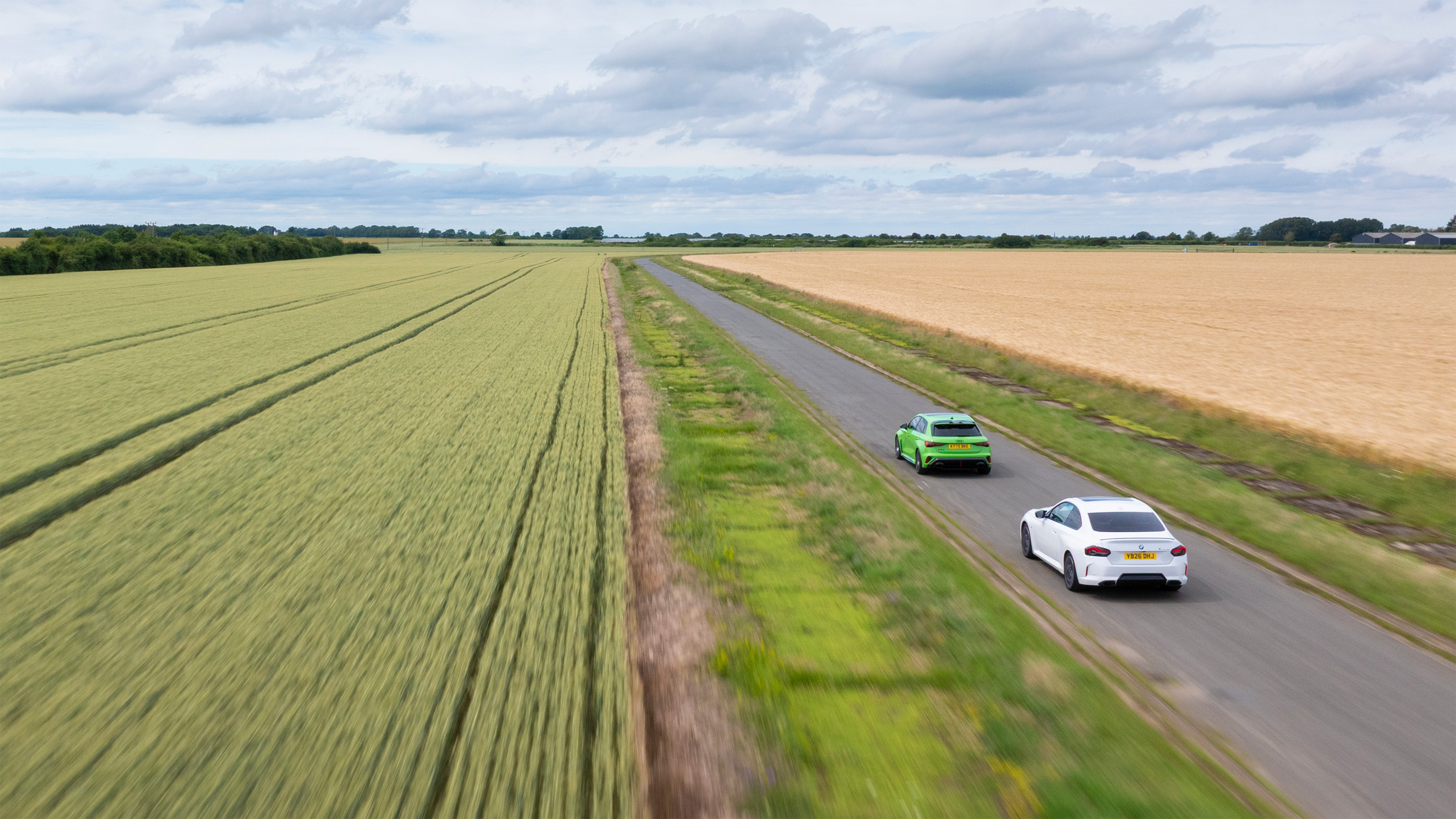Audi RS3 and BMW M240