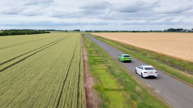 Audi RS3 and BMW M240