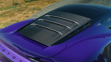 Lotus Emira 420 Sport engine lid