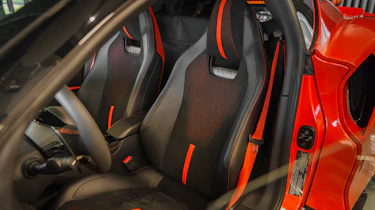 Lotus Emira 420 Sport interior seats
