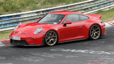 Porsche 911 GT3 Ducktail spies