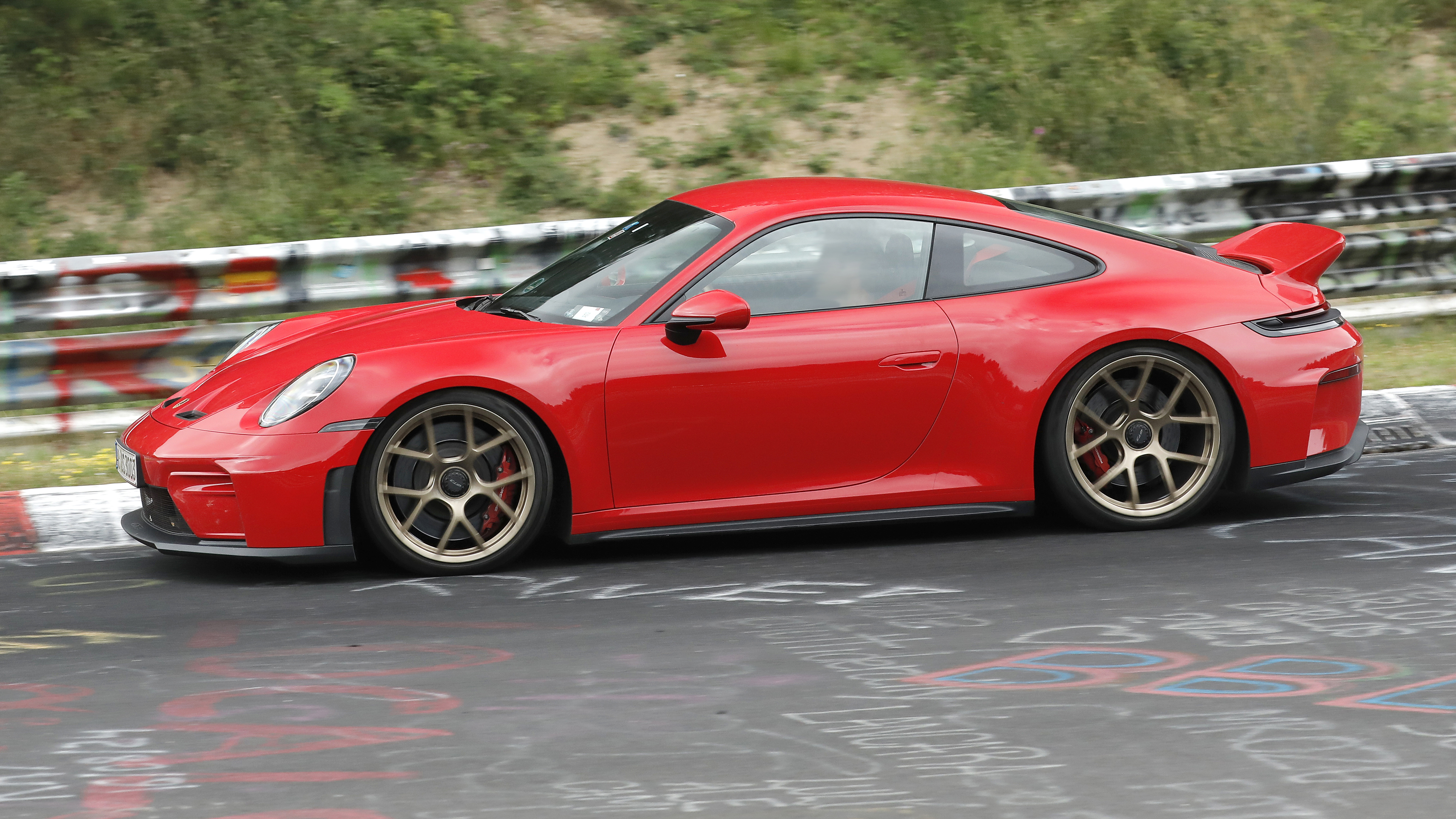 Porsche 911 GT3 Ducktail spies