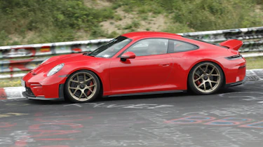 Porsche 911 GT3 Ducktail spies