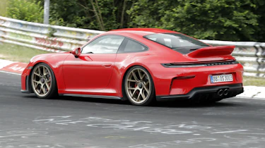 Porsche 911 GT3 Ducktail spies