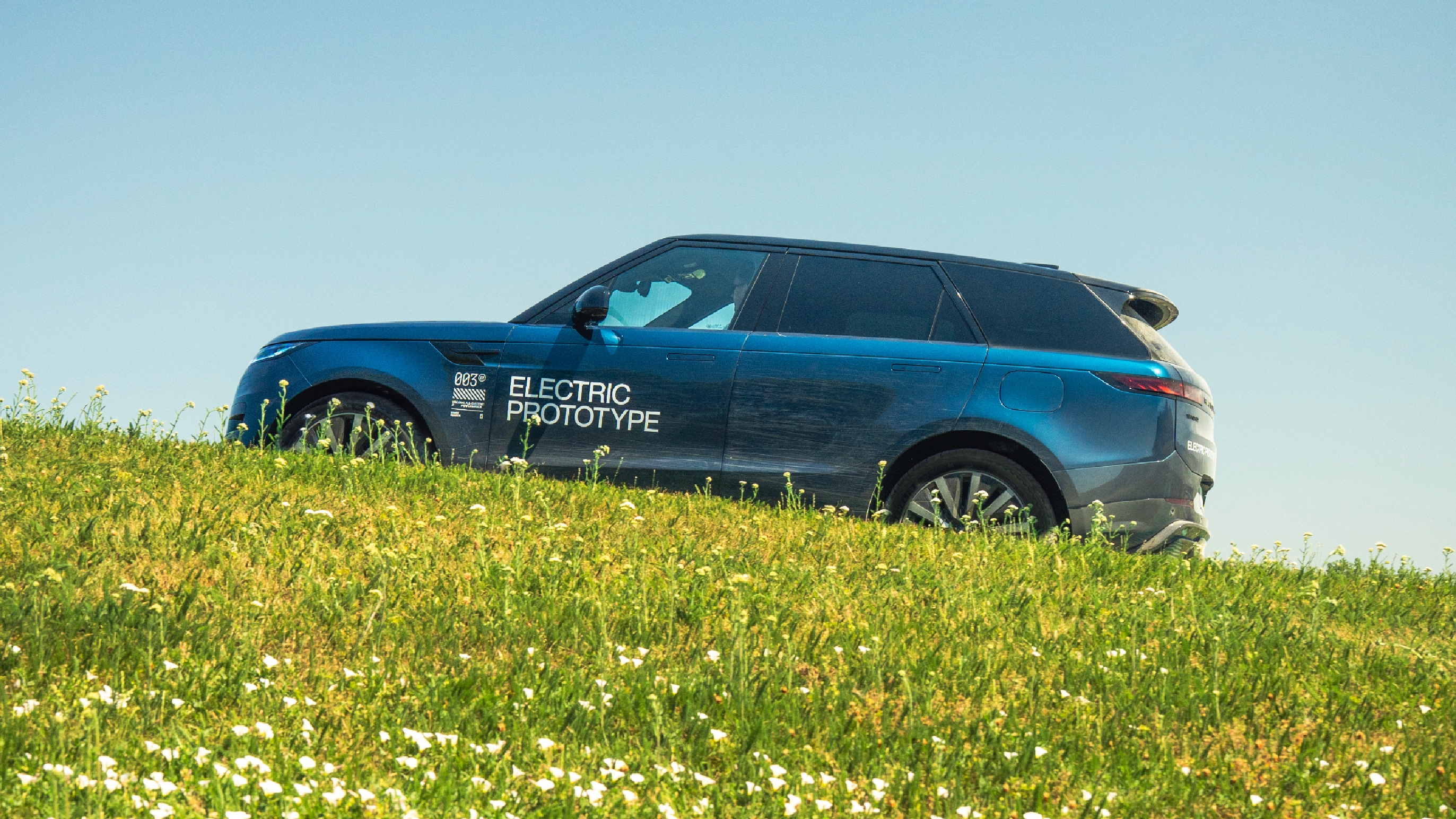 Range Rover Sport electric interior rear side