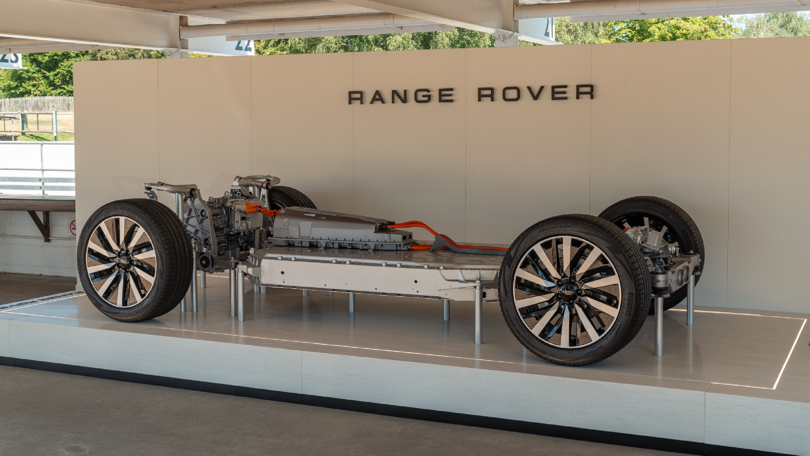 Range Rover Sport electric powertrain