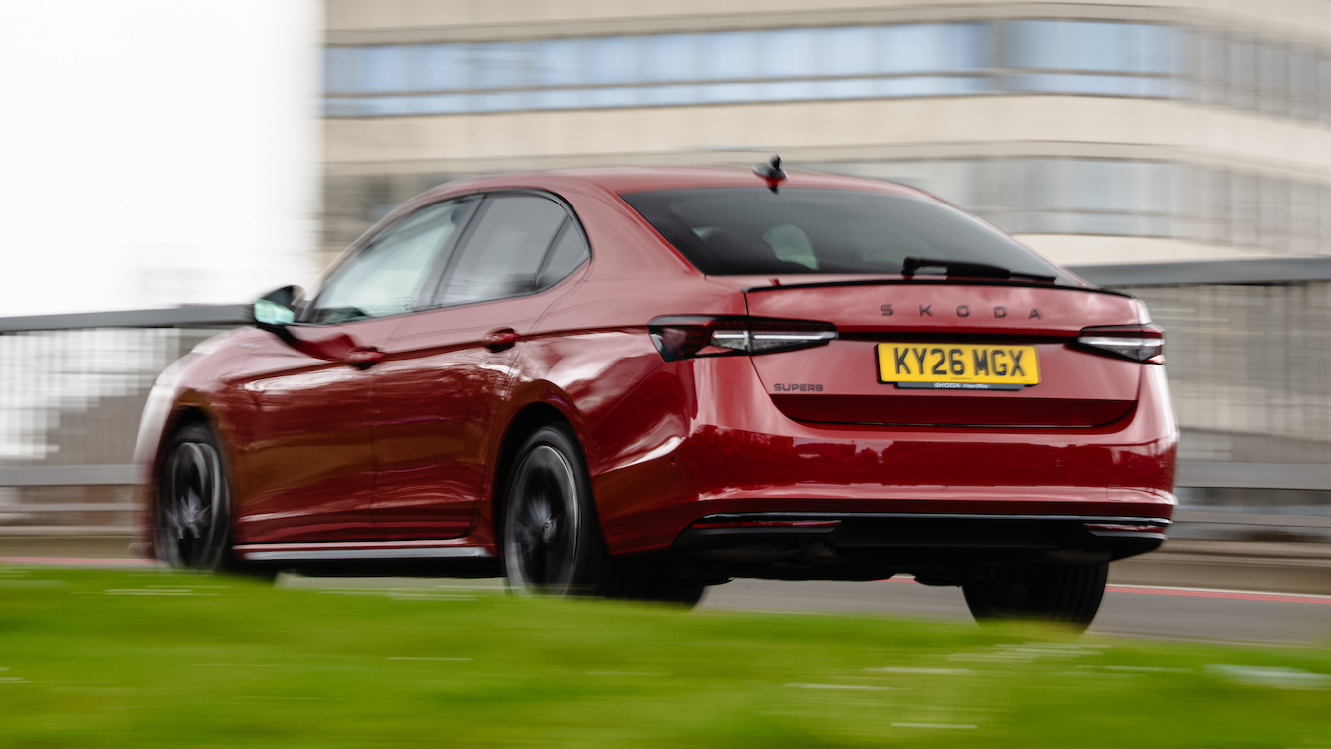 Skoda Superb review rear