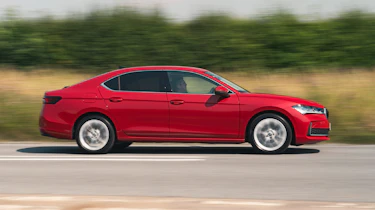 Skoda Superb review side
