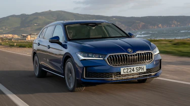 Skoda Superb review front