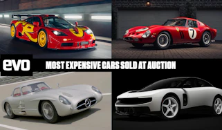 Most expensive cars sold at auction