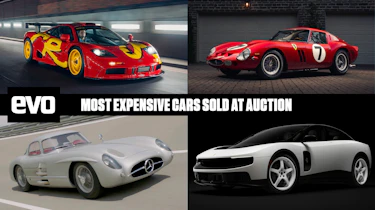 Most expensive cars sold at auction