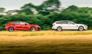 Audi RS5 Avant and BMW M3 CS Touring