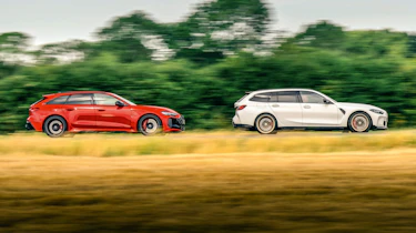 Audi RS5 Avant and BMW M3 CS Touring