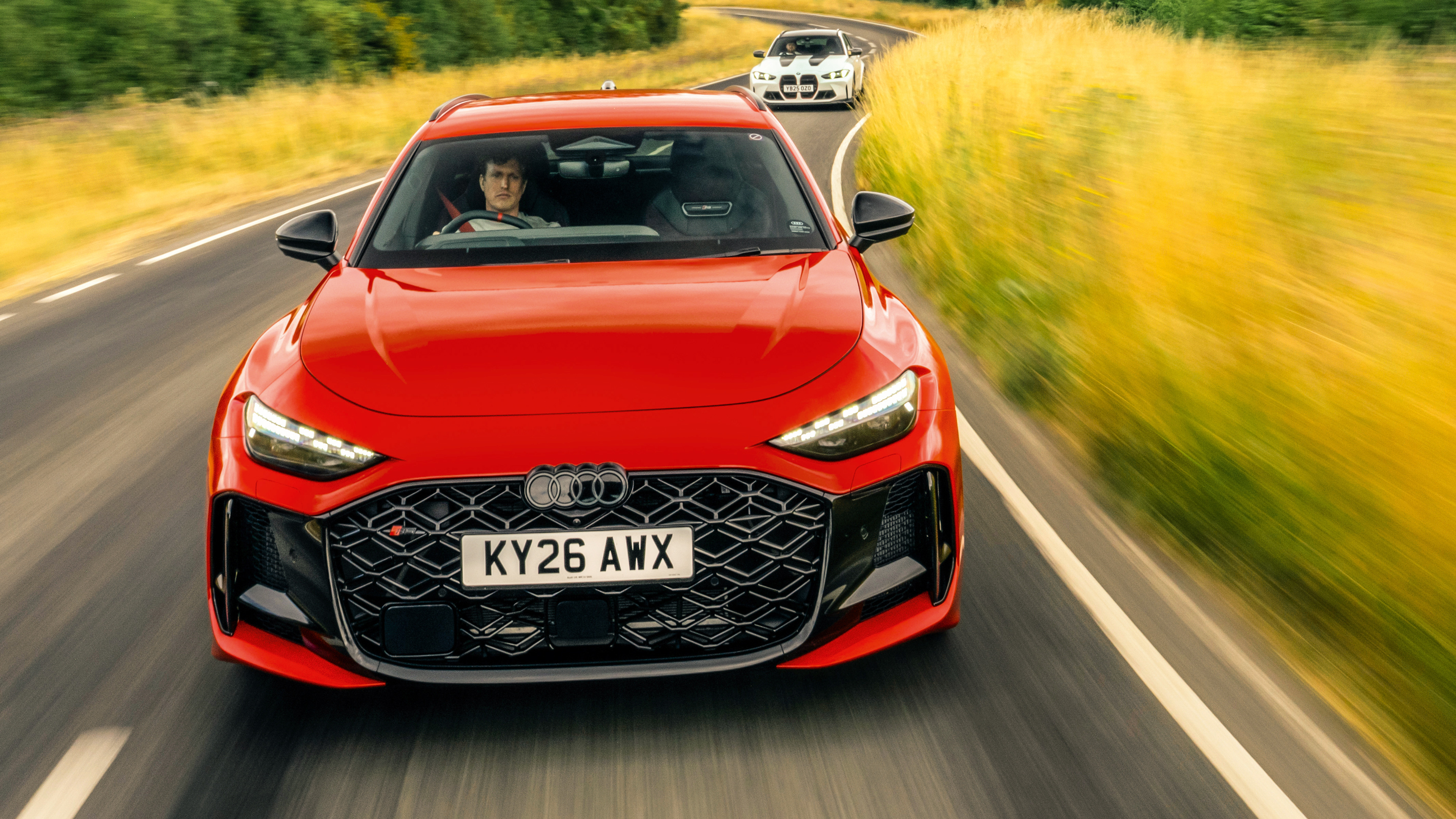 Audi RS5 Avant and BMW M3 CS Touring