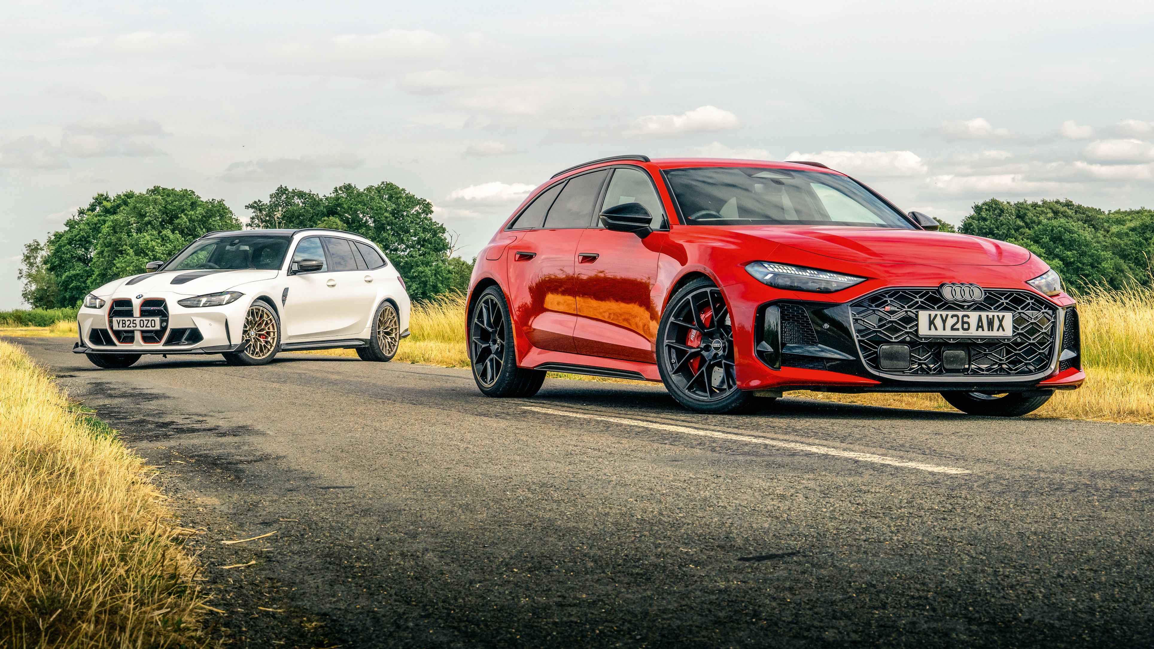 Audi RS5 Avant and BMW M3 CS Touring