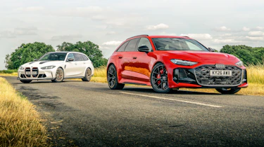 Audi RS5 Avant and BMW M3 CS Touring