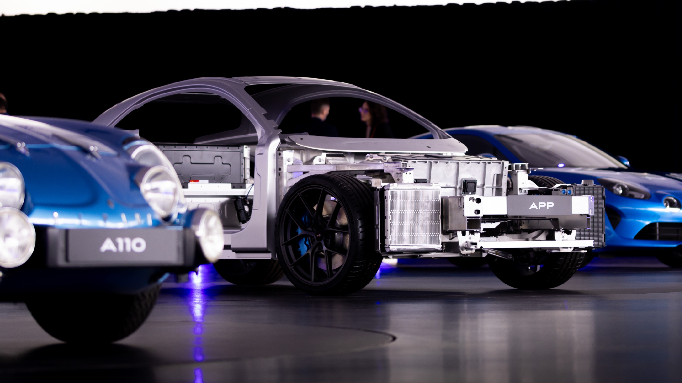 Alpine A110 battery