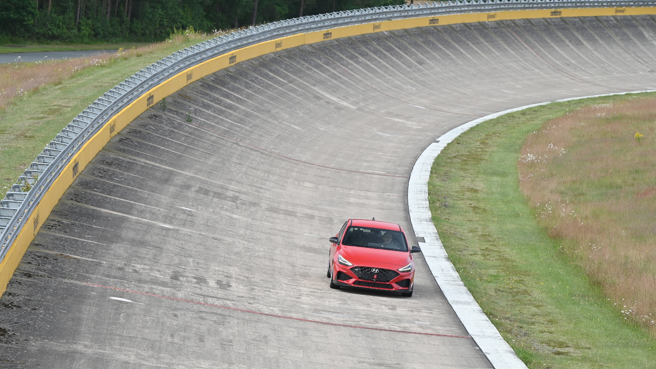High speed dry tyre test