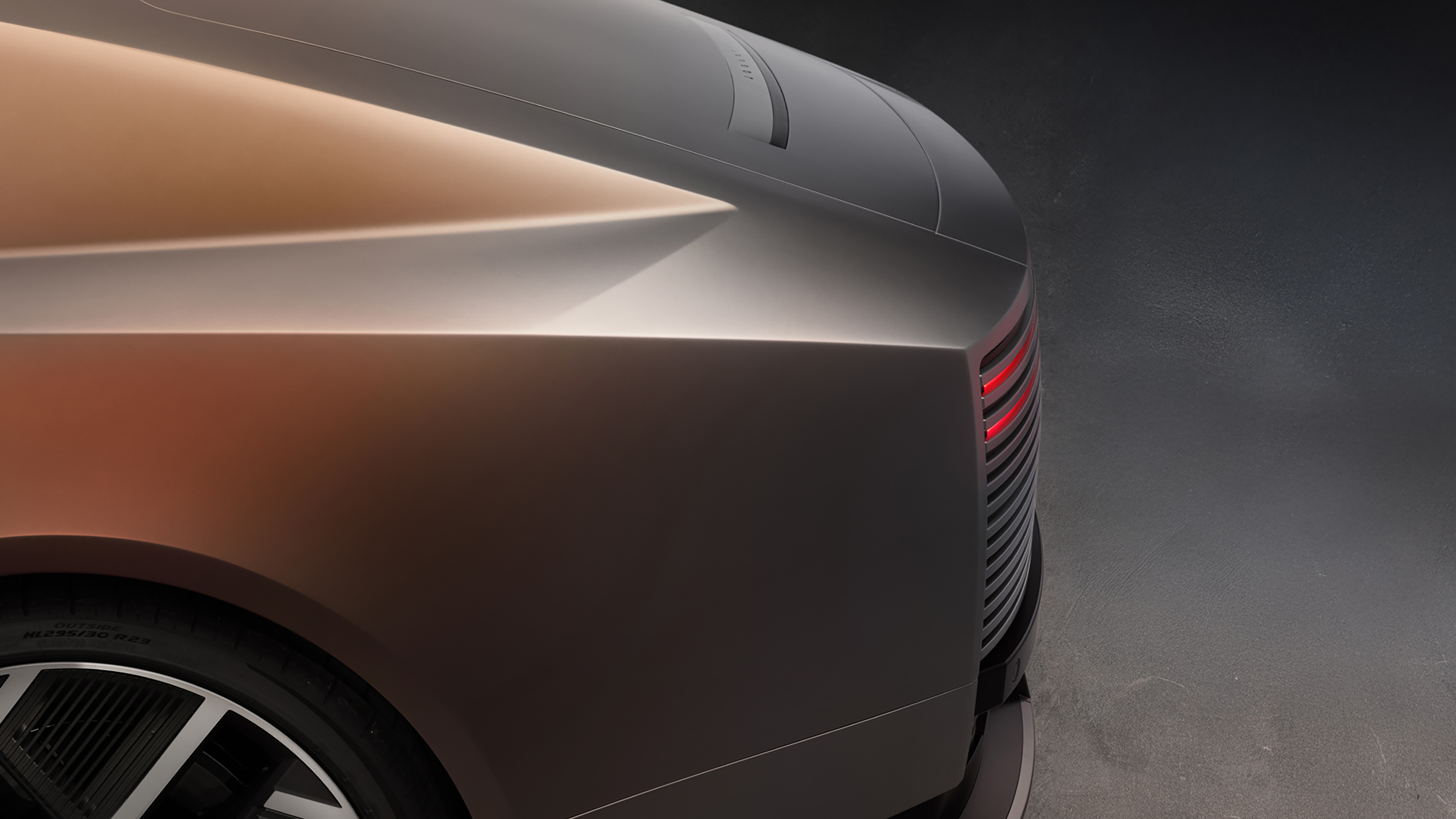 Jaguar Type 01 official reveal  - tail
