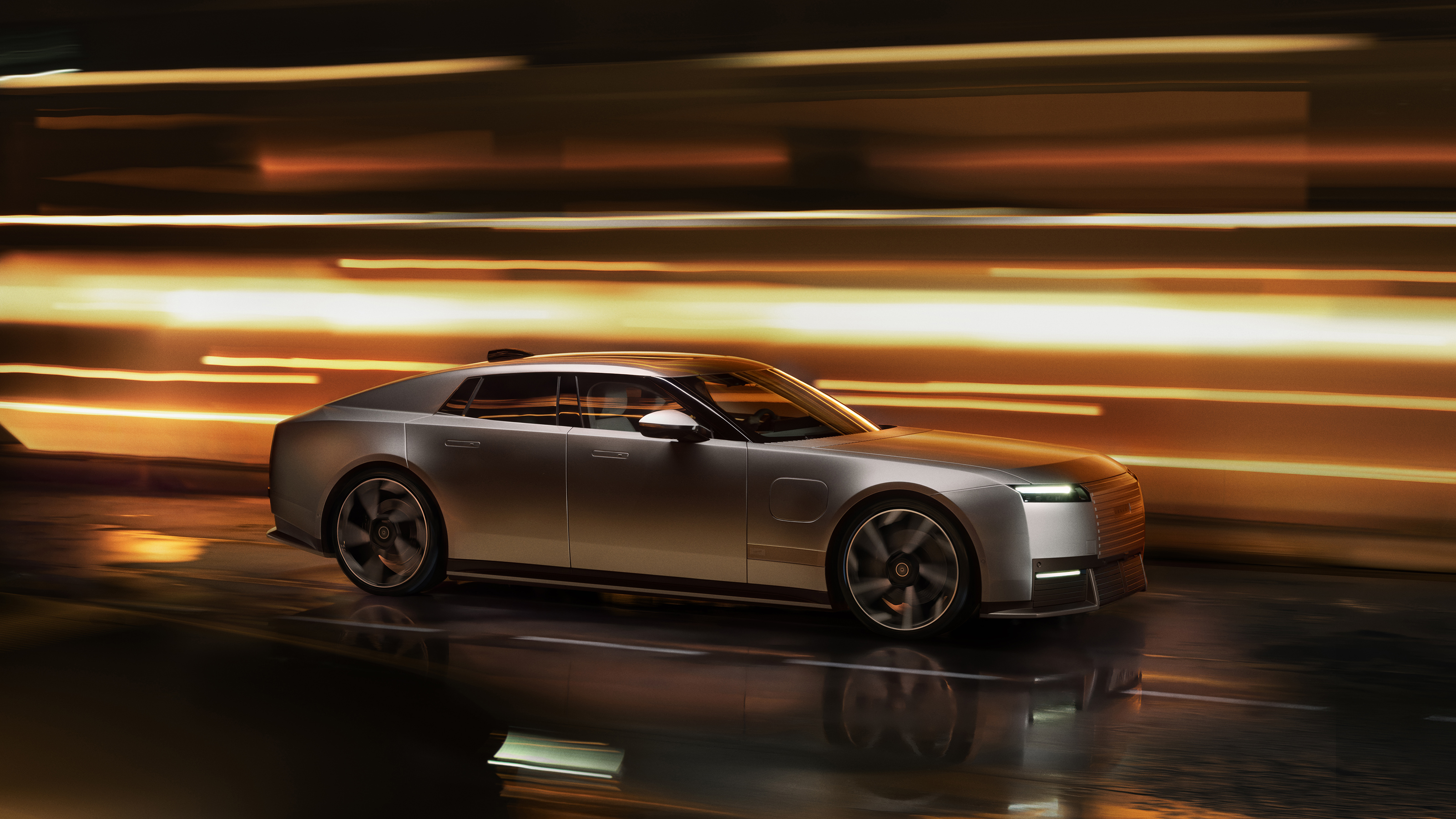 Jaguar Type 01 official reveal  - driving