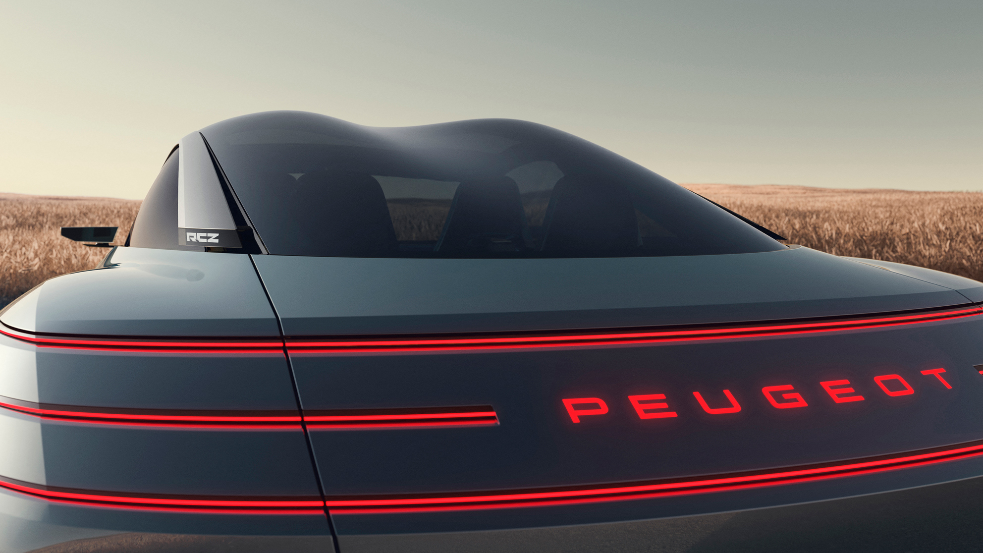 Peugeot RCZ Vision concept