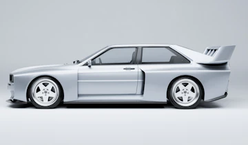 Audacious IV Audi Quattro restomod