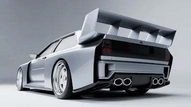 Audacious IV Audi Quattro restomod