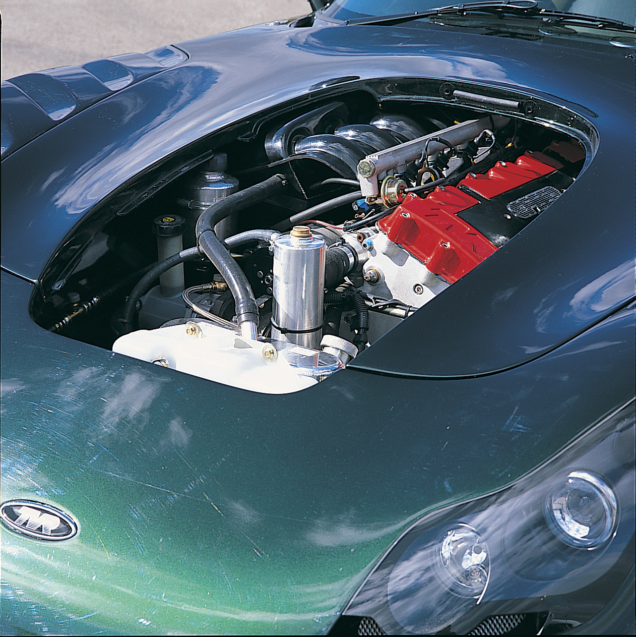 TVR engine bay
