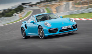 991.2 Porsche 911 Turbo S - front driving 2