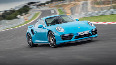 991.2 Porsche 911 Turbo S - front driving 2