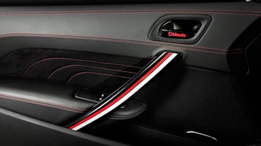 Interior details highlight the Bimota connections