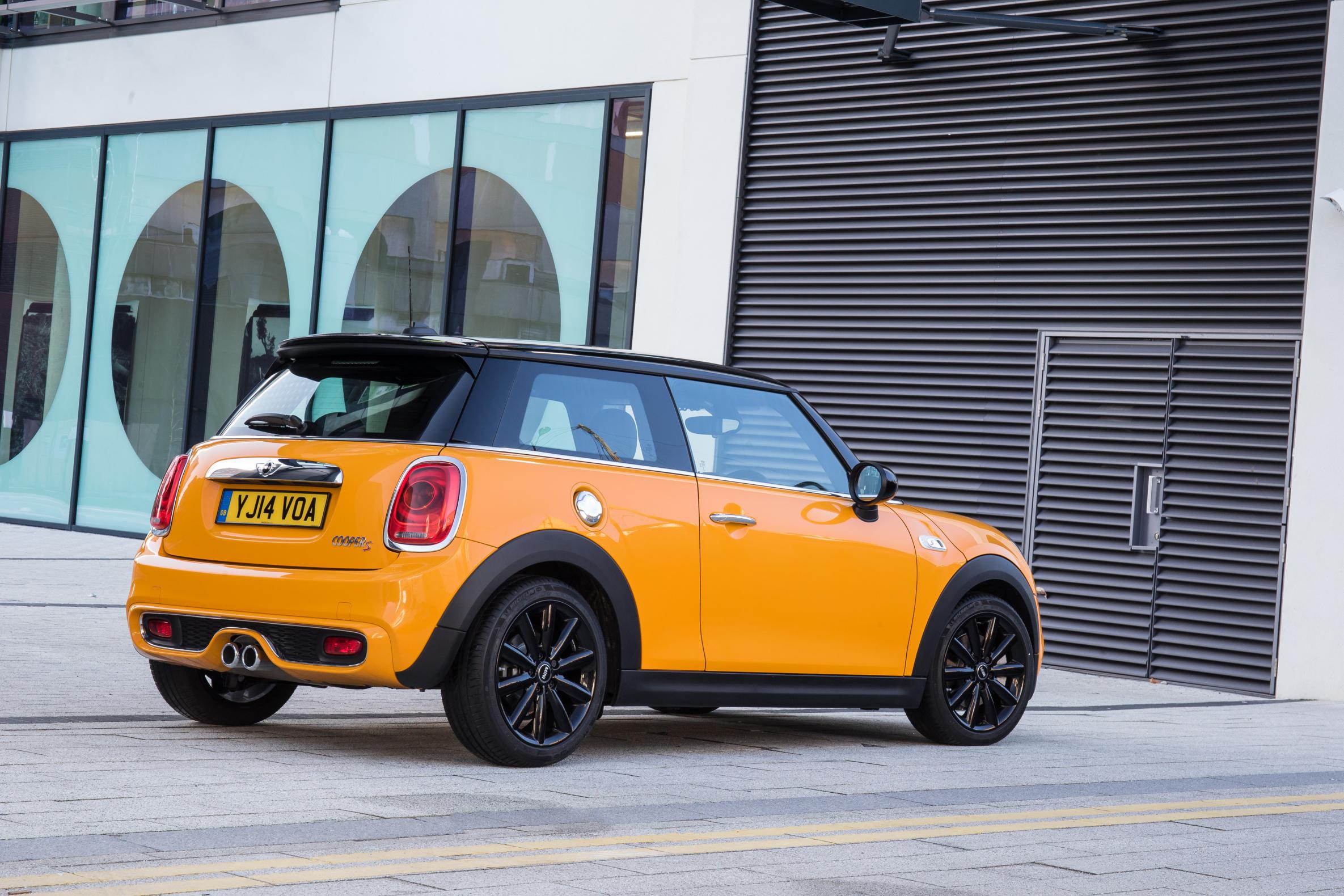 Mini Cooper S rear 3/4 static