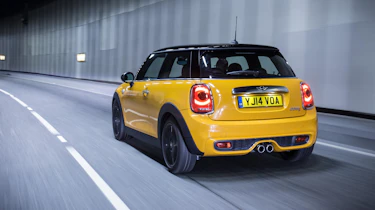 Mini Cooper S rear 3/4 night
