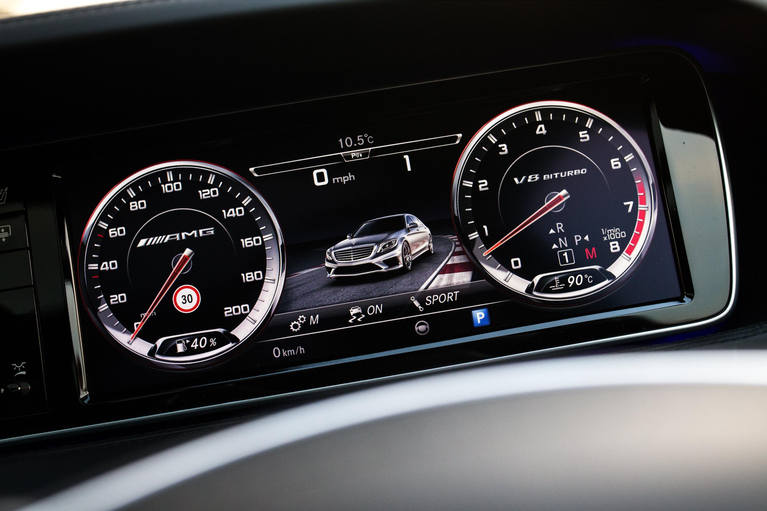 Mercedes-Benz S-class – instrument cluster 